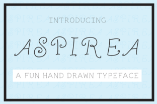 Aspira: A Hand-Drawn Font for Digital Design
