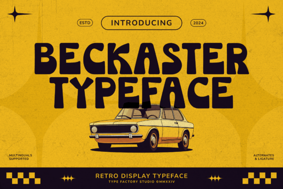 Beckaster Brings Retro Warmth to Editorial Design