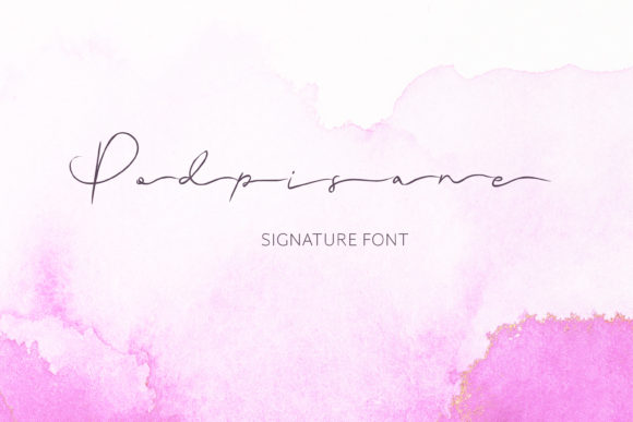 Designing with Podpisane: A Beautiful Script Font for Brands