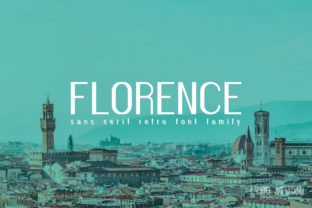 Florence Family: A Sans Serif Font for Modern Editorial Design