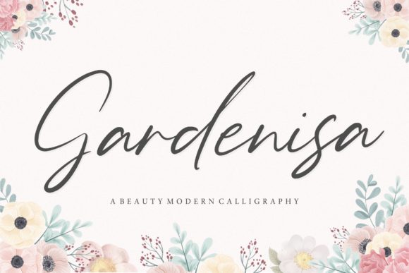 Gardenisa: A Script Font That Brings Warmth to Editorial Design