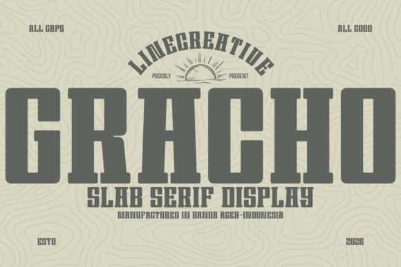Gracho: A Bold Serif Font for Small Business Branding