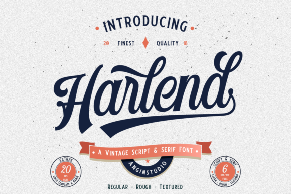 Harlend: The Delicate Script Font That Elevates Campaign Design