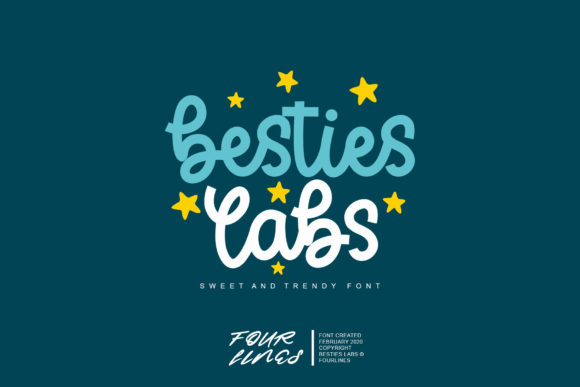 How Besties Labs Helps Your Brand Stand Out With a Modern Script Font