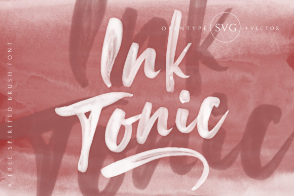 Ink Tonic Font Review: A Handwritten Script with Real Branding Power