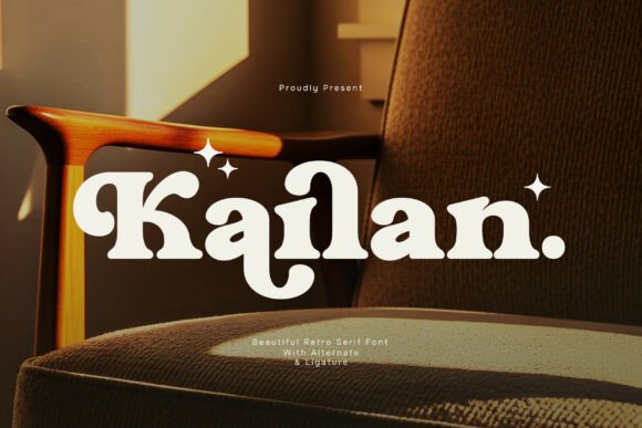 Kailan: A Retro Serif Font for Engaging Marketing Content