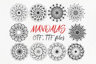 Mandings Font Review: Hand-Drawn Mandalas for Campaign Visuals