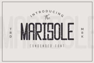 Marisole: A Vintage Sans Serif Font for Handmade Product Design