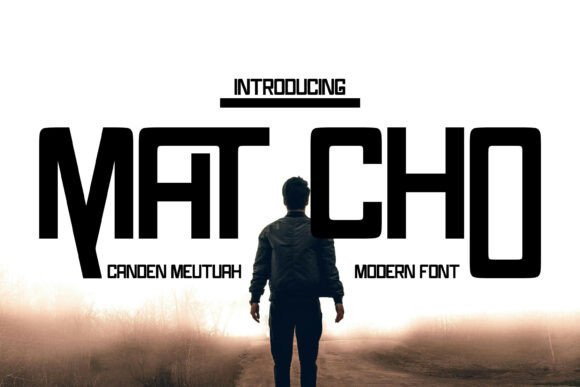 Mat Cho: A Condensed Sans Serif Font with Retro Character