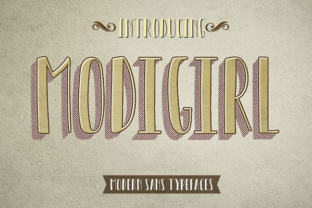 Modigirl Font: A Handmade Touch for Your Brand Identity