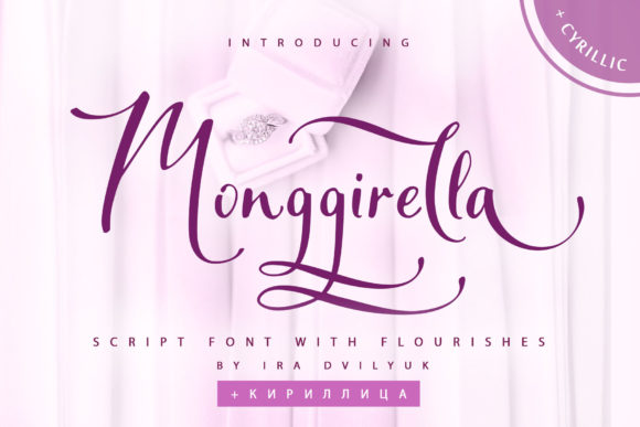 Monggirella: A Handwritten Font That Feels Like a Real Brand Story