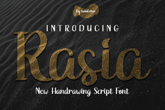 Rasia Font: A Handwritten Typeface with Editorial Grace
