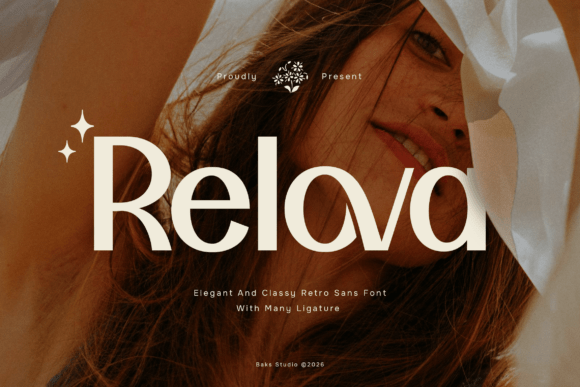 Relova: A Retro Sans Serif Font for Branding That Builds Trust