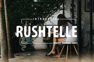 Rushtelle: A Rounded Sans Serif Font with Editorial Presence