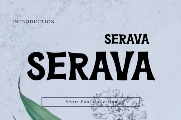 Serava Font: Vintage Serif Character for Web Design