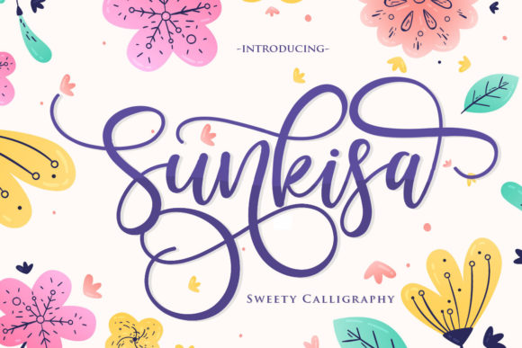 Sunkisa Brings Hand-Lettered Charm to Web Design