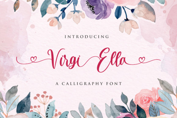 Virgi Ella: A Handwritten Font for Editorial Charm and Readability