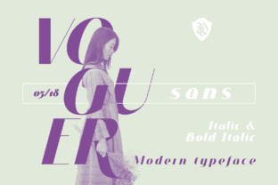Voguer: The Sans Serif Font for Polished, Professional Branding