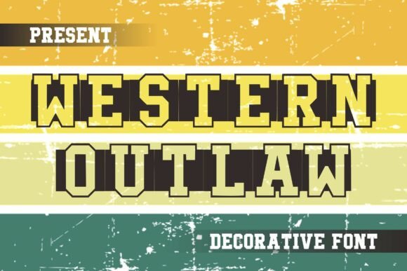 Western Outlaw: A Designer’s Take on This Decorative Display Font