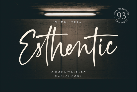 Why Esthentic Is the Handwritten Font Your Campaign Needs