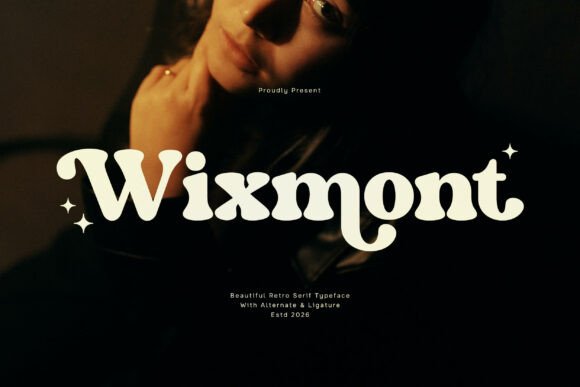 Wixmont: A Retro Serif Font for Editorial Design
